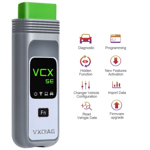 2024 Wifi VXDIAG VCX SE Pro Diagnostic Tool with 3 Free Car Licenses for VW /Ford /Mazda/GM/Volvo/Toyota /JLR /Subaru/ Honda