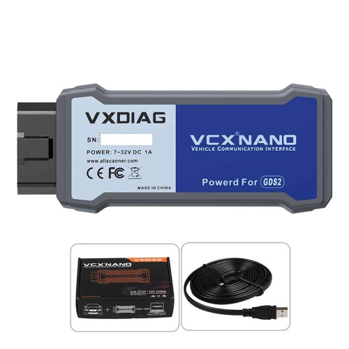 2024 VXDIAG VCX NANO for GM/Opel GDS2 V2023.10.19 and Tech2WIN V16.02.24 Diagnostic/Programming System 2000 to 2024