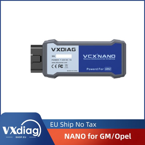 2024 VXDIAG VCX NANO for GM/Opel GDS2 V2023.10.19 and Tech2WIN V16.02.24 Diagnostic/Programming System 2000 to 2024