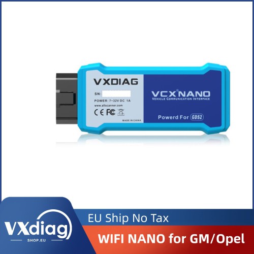 2024 WIFI VXDIAG VCX NANO for GM/Opel Diagnostic/Programming/Coding 2000-2024