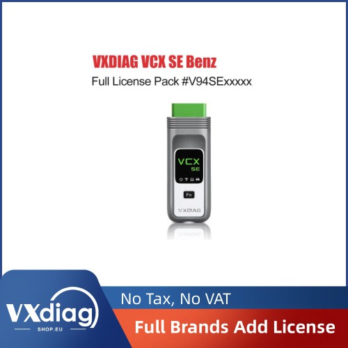 VXDIAG Full Brands Add License Pack for VCX SE BENZ DOIP with SN V94SE****