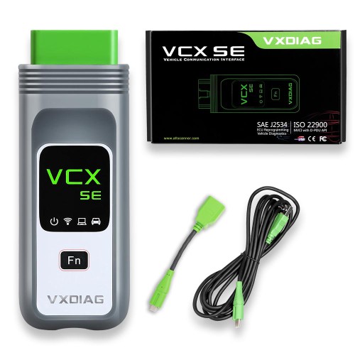 [Installed Well] VXDIAG VCX SE for BENZ Diagnostic & Programming Tool With Free DONET+ SSD + Second Hand Lenovo T440P I7 CPU Laptop 8G