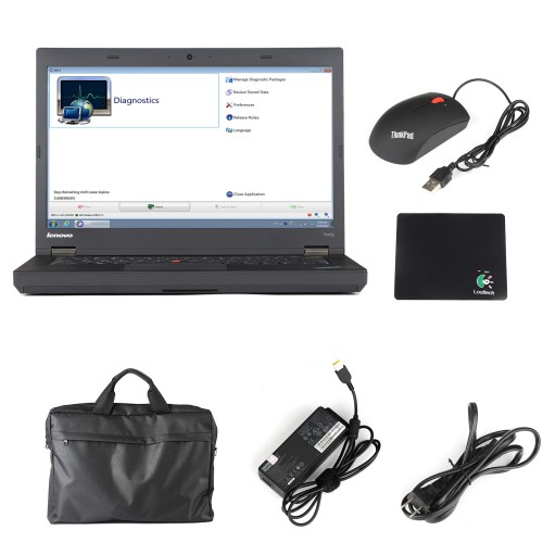 [Installed Well] VXDIAG VCX SE for BENZ Diagnostic & Programming Tool With Free DONET+ SSD + Second Hand Lenovo T440P I7 CPU Laptop 8G