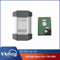 VXDIAG Benz C6 Star VXDIAG Multi Diagnostic Tool with 1TB SSD Software for Mercedes Support Online Coding