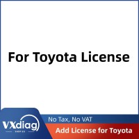 VXDIAG Add License for Toyota for VXDIAG VCX SE & VXDIAG Multi Diagnostic Tool