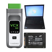 [Installed Well] VXDIAG VCX SE DOIP Full Brands with 2TB SSD Software Pre-Installed on Second-Hand Lenovo T440P I7 CPU Laptop With 8GB Memory