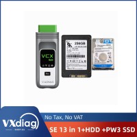 [Full Version] VXDIAG VCX SE DOIP 13 in 1 License+2TB HDD for All Brands Diagnosis J2534 ECU Programming Coding incl JLR DOIP & PW3