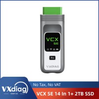 VXDIAG VCX SE DOIP Full Brands 14 In 1 Add for Renault PSA Nissan With 2TB SSD
