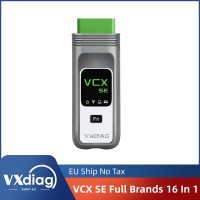 [16 Full Brands] 2024 Wifi VXDIAG VCX SE DOIP Full Brands 16 In 1 add JLR Doip and PW3 and Nissan PSA Renault