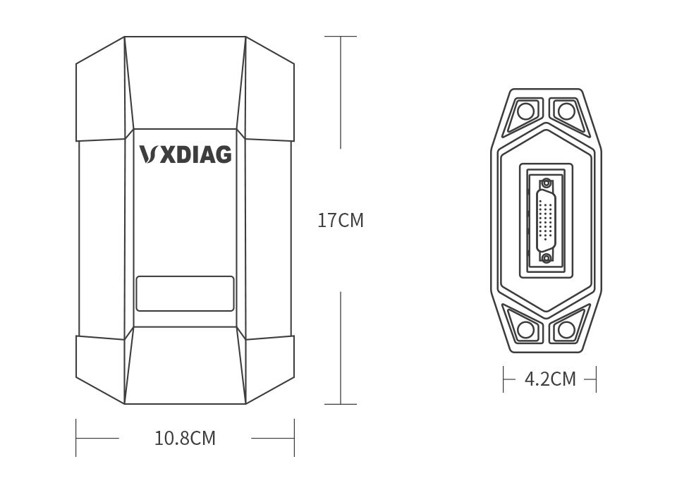 VXDIAG C6 For Benz apperance 