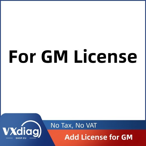 VXDIAG Add License for GM for VXDIAG VCX SE & VXDIAG Multi Diagnostic Tool